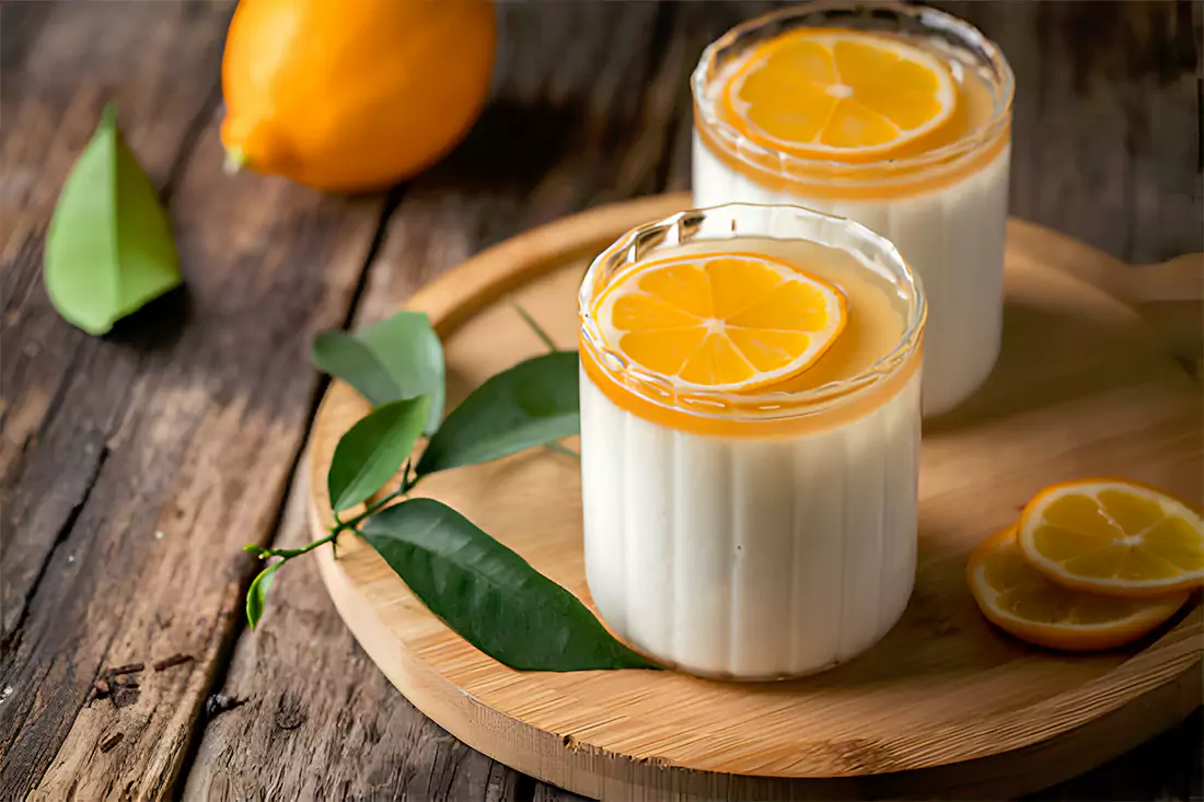 healthy citrus dessert ingredients