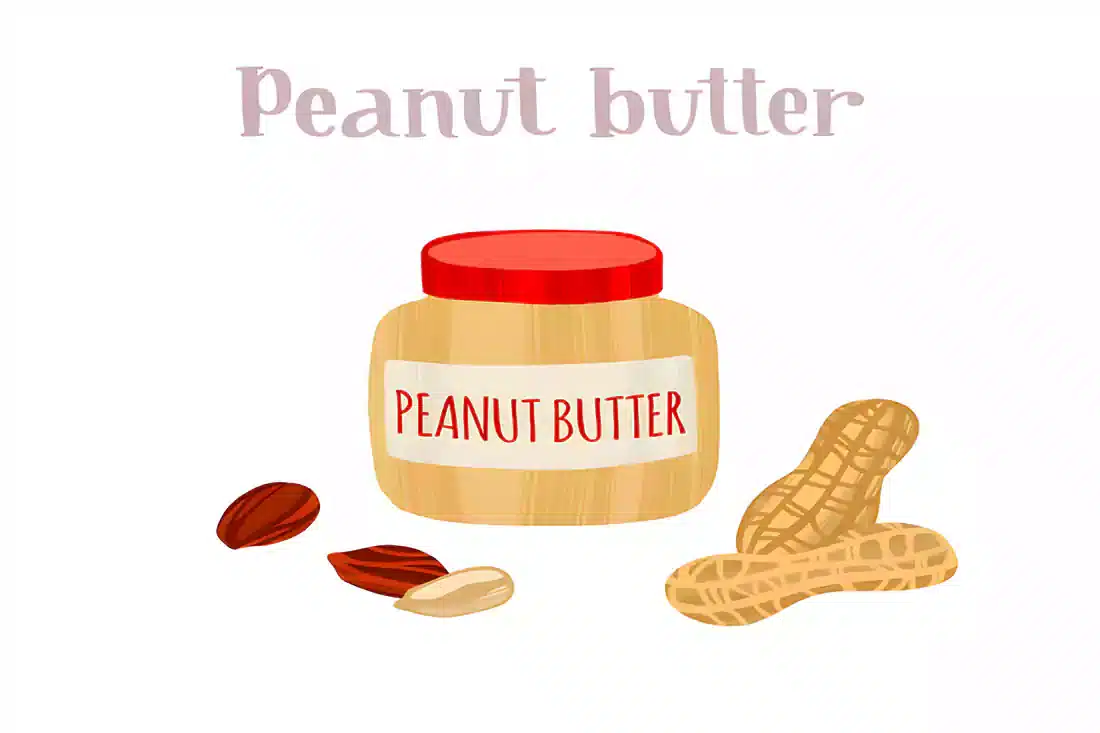 Infographic Highlighting Nutritional Benefits of Peanut Butter