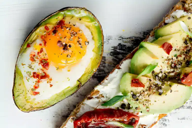 Baked Caprese Stuffed Avocados Recipe