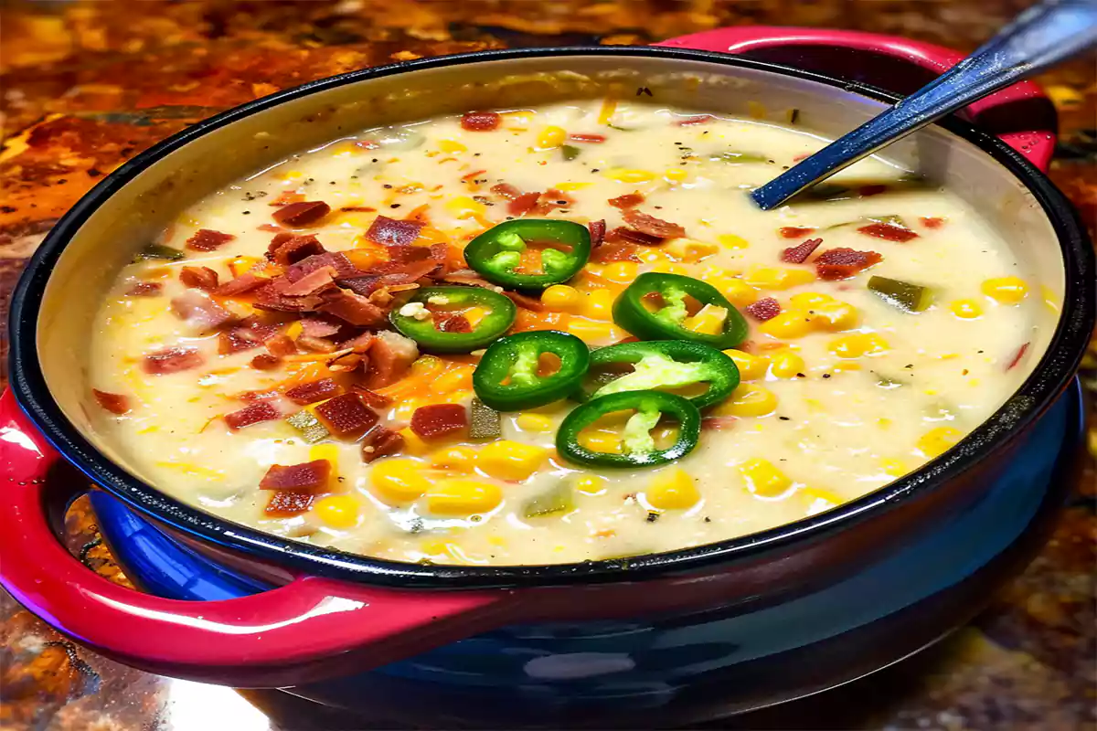 Discover the ultimate Jalapeno Popper Corn Chowder recipe